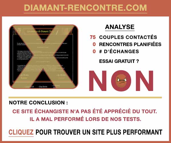 Résumé de nos témoignages sur Diamant-Rencontre